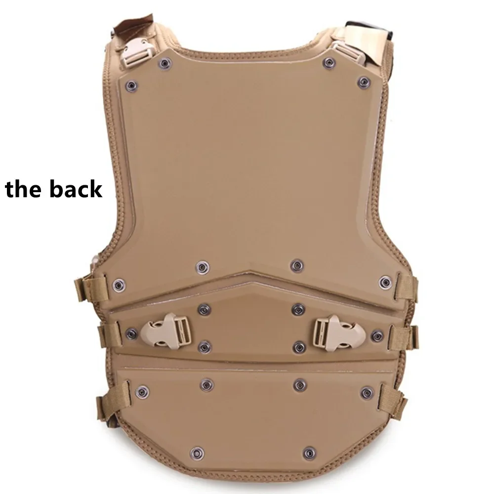 Men Adjustable Tactical Vest Molle Combat Assault Plate Carrier Waistcoat Hunting Multifunction Soldier Military Protective Suit