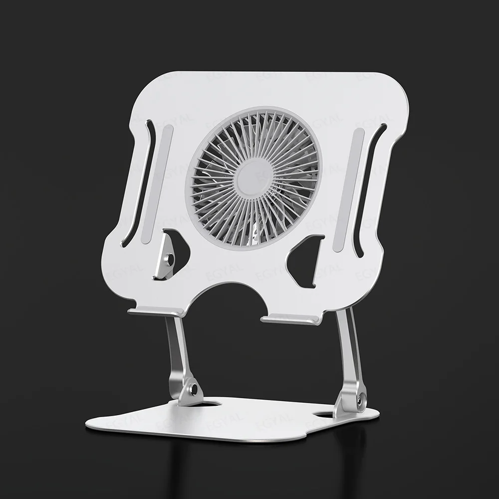 

Laptop Stand with Computer Cooling Fan for MacBook Air 13 15 M2 M3 Pro 16 Inch Aluminum alloy bracket for Xiaomi Gaming NoteBook