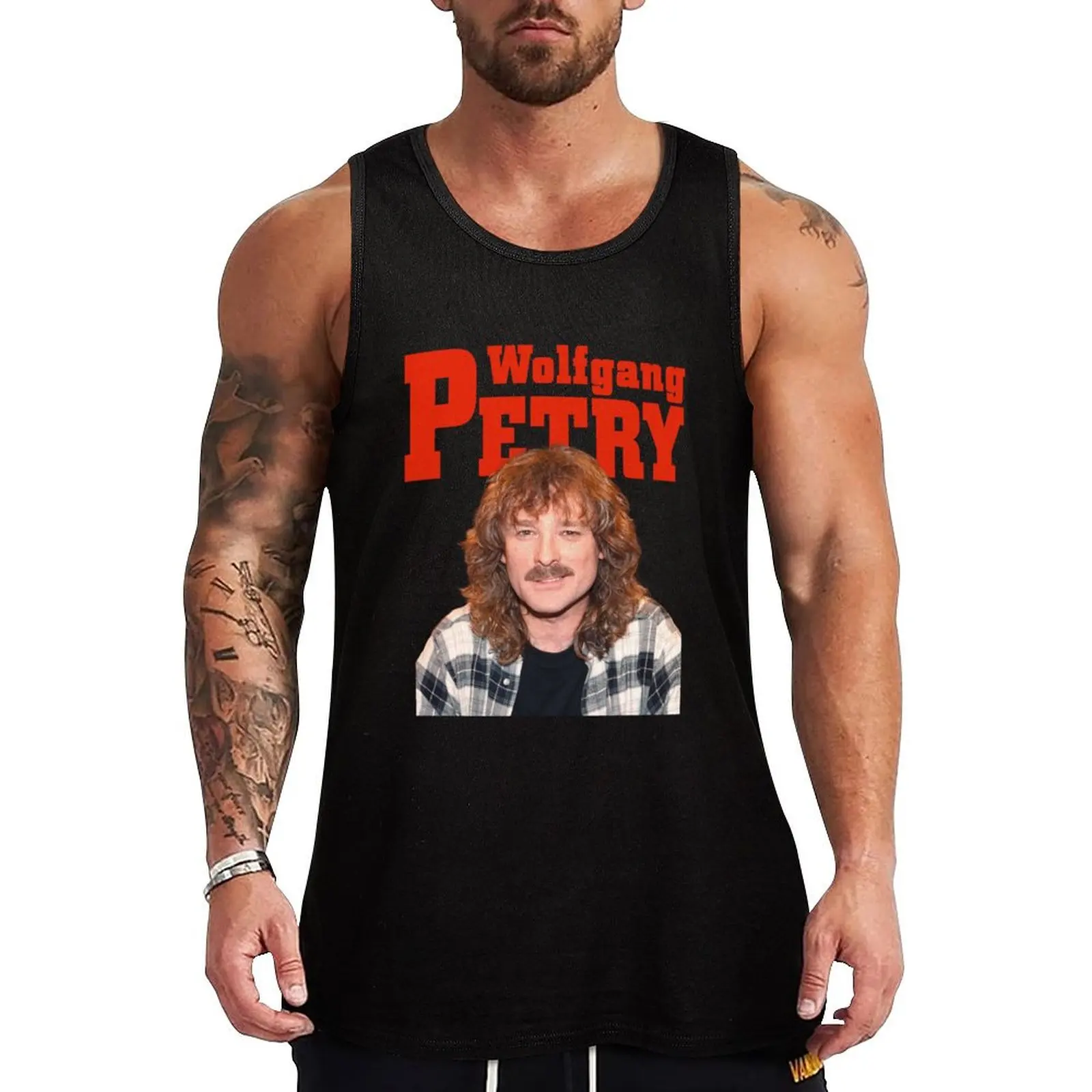 Wolfgang petry t shirt -wolfgang petry fans wolfgang petry Tank Top tops gym wear men muscle t-shirt T-shirt men