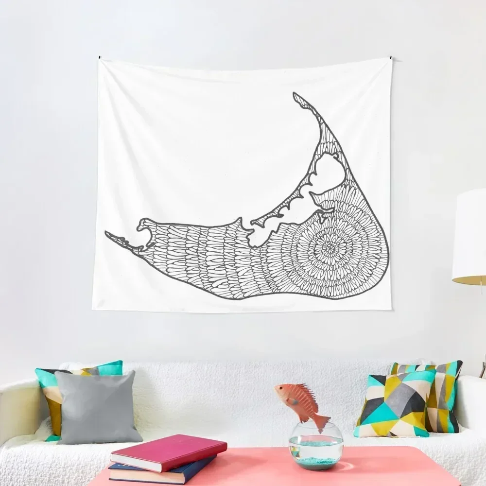 

Floral Nantucket Tapestry Room Ornaments Wall Deco Wall Mural Bedrooms Decor Tapestry