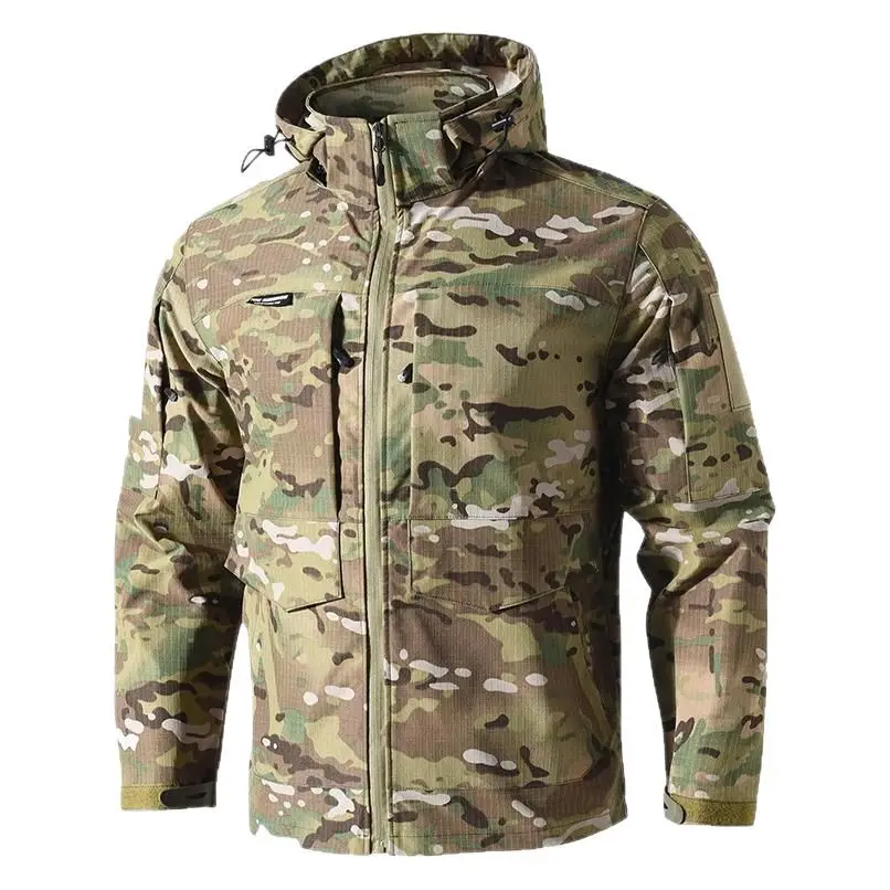 

Tactical Tom camouflage suit set, men's wear-resistant long sleeved outdoor training set, combat tactical suit