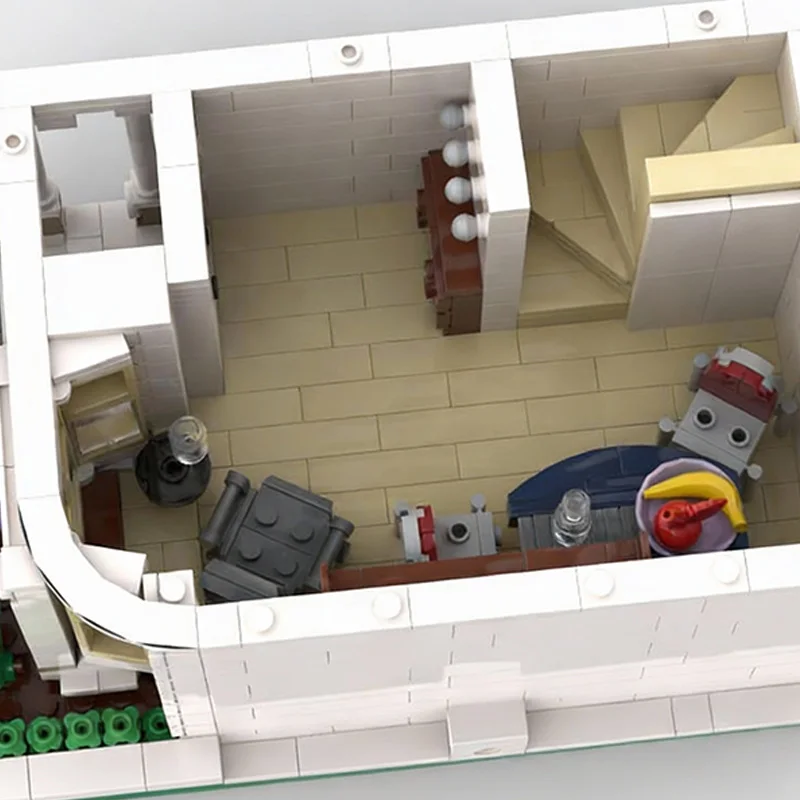 1945 PCS City Engineering Victorian Town House MOC Customize Modular Building Block Popular Educational DIY Toy Christmas Gift