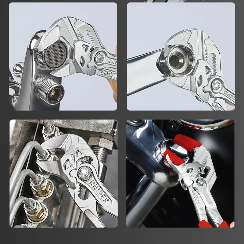 Eagle Beak Wrench Water Pipe Pliers Multi-function Adjustable Spanner Press Clamp Large Opening Plumbing Household Tools