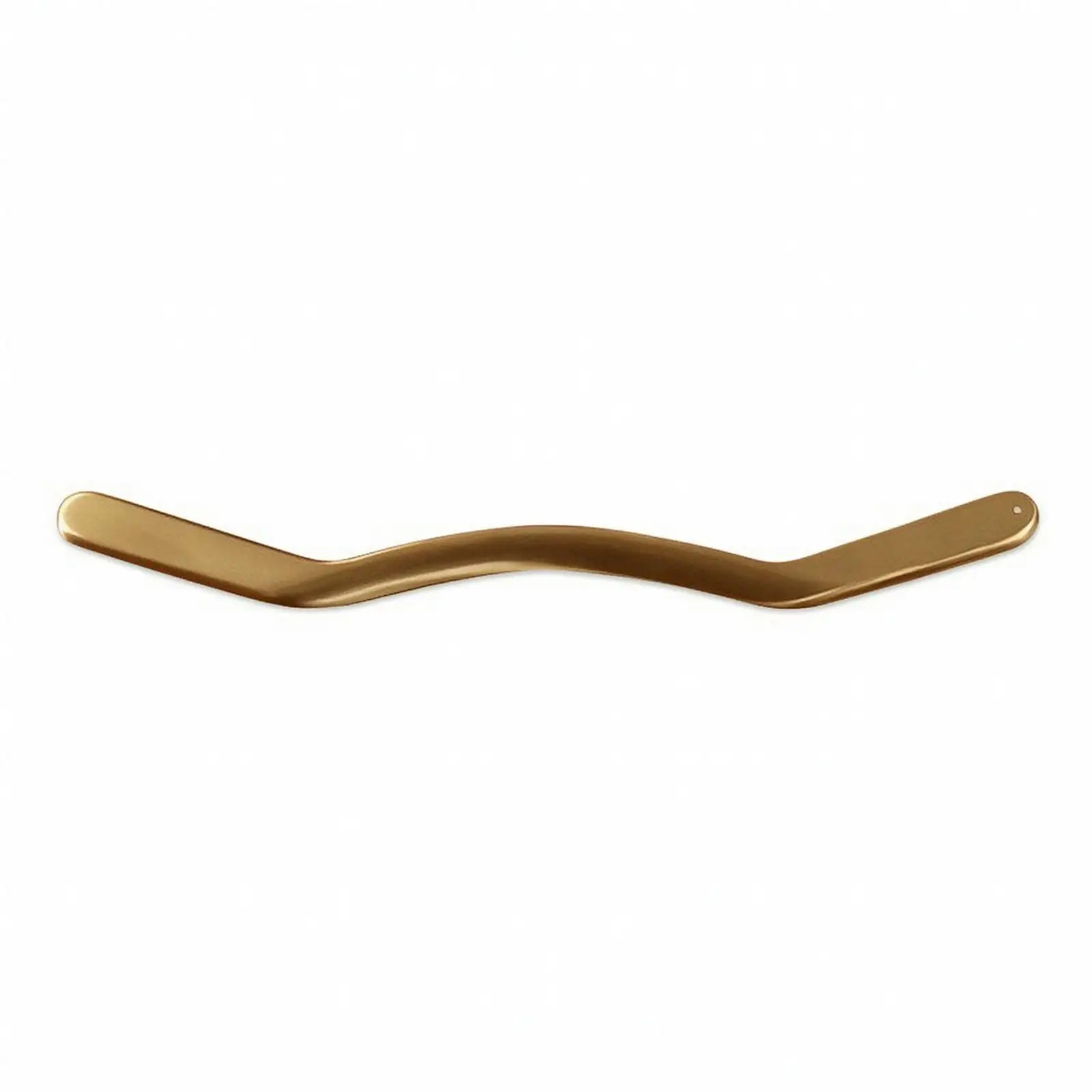 Brass Massage Rod Polished Gua Sha Tool Copper Alloy Massage Tool for Masseuses,