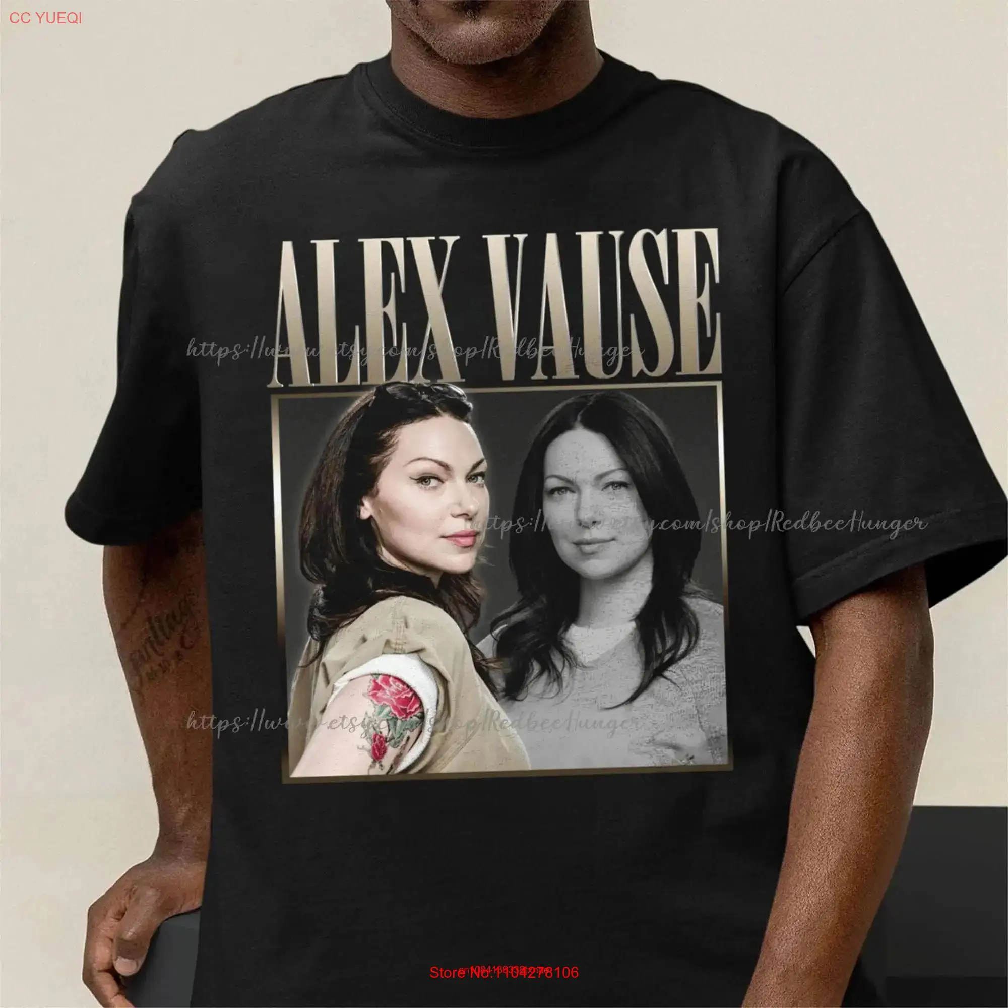 Alex Vause Vintage T shirt SweaT 90s s Laura Prepon Vintange long or short sleeves