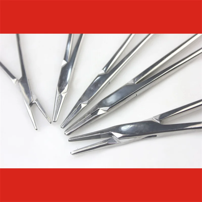 

Двойное века, золотая ручка, медицинский иглодержатель, хирургическая кожа, полость живота, удлиненная вставка с защитой от зажима, тонкий шов, потребность