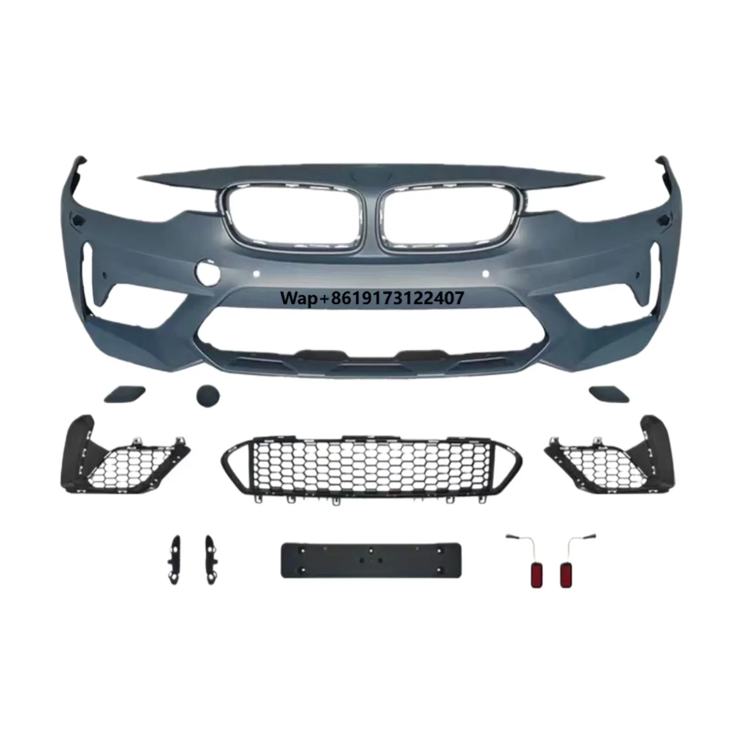 

Wholesale M3CS Style Full Body Kit for F30 2013-2018 Conversion Set with Front Bumper Rear Bumper Grille Auto Body Parts