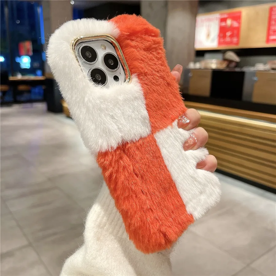 حافظة قطيفة منفوشة شبكية ذاتية الصنع لهاتف آيفون 17 برو ماكس C ase 17 إير آيفون 16pro 15 14 13 12 11 برو ماكس غطاء 15Pro 13pro 14pro كابا