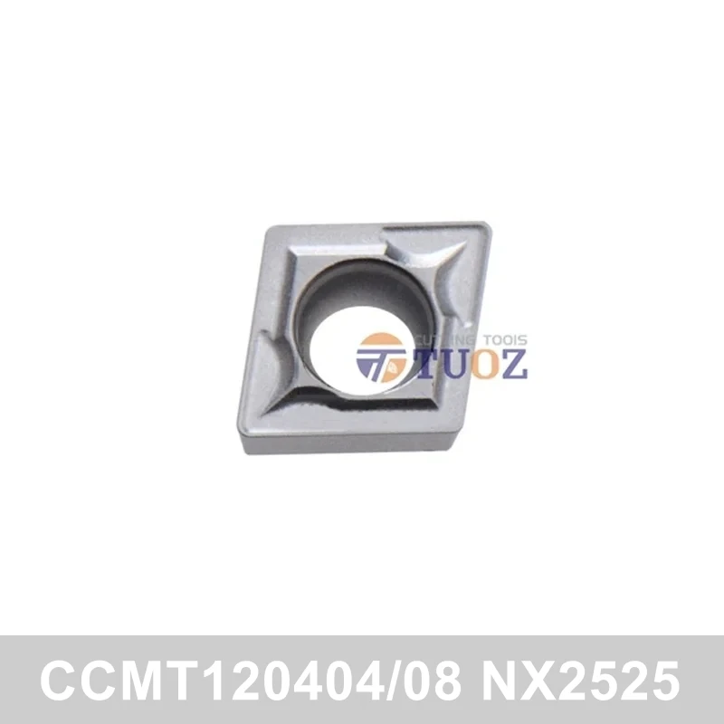 Original 100% CCMT120404 CCMT120408 NX2525 Carbide Inserts CCMT12 Lathe Cutter CNC Turning Tools