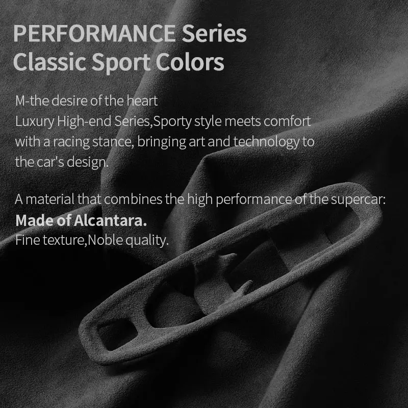 For Chevrolet Corvette C8 (2020-) Made of Alcantara Center Console Gear Panel Trim Button Cover Car Highend Interior Accessories