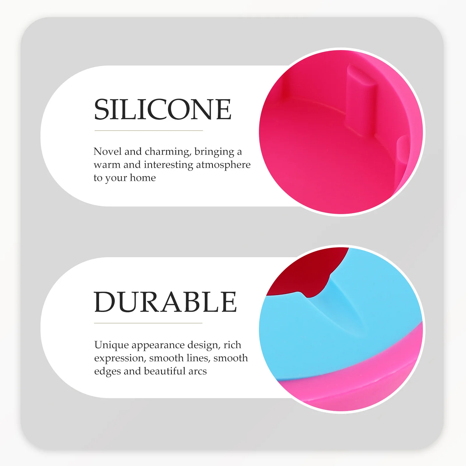 

Lidded Silicone Home Office Decorative Smokeproof Cigarette Holdereasy Clean Desktop Ashtray Commercial Ashtray Adornment