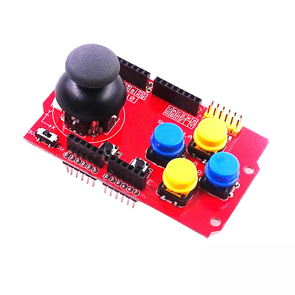 Joystick Shield für Arduino-Erweiterungsplatine, analoge Tastatur- und Mausfunktion