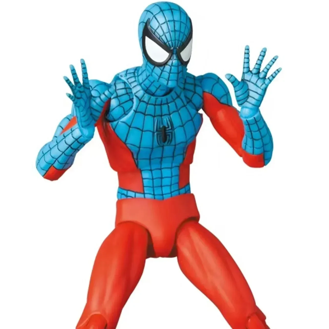 CT KO Mafex 190 نسيج العنكبوت سبايدرمان عمل أرقام التماثيل نموذج دمية تحصيل الحلي هدية #5