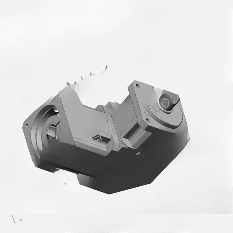 Right angle gear reducer low backlash helical teeth high precision replacement angle KVX115 series