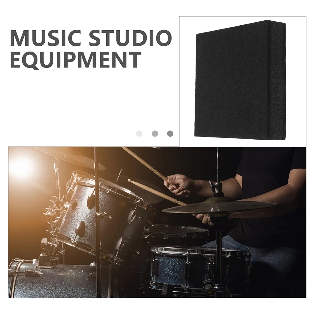 Matras Busa Peredam Suara untuk Drum, Subwoofer, Speaker, Pengurangan Kebisingan, Getaran, untuk Studio Rumah, Treadmill, Mesin Jahit, Speaker