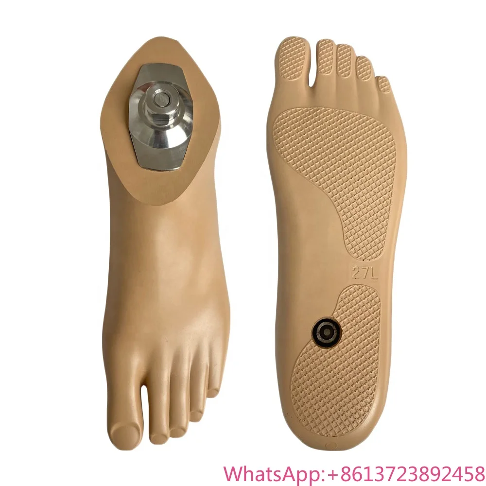 

WDF Artificial Foot Waterproof and Non-slip Plastic Core Prosthetic Feet