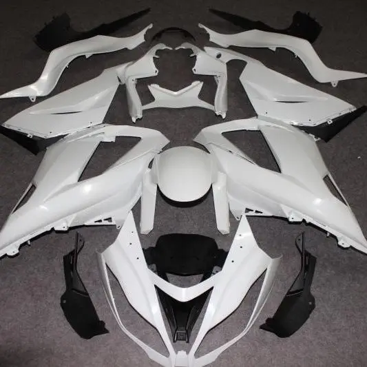 Unpainted  ABS  Plastic Injection Raw Blank Fairing Wholesale  for Kawasaki 6R 636 2011 Motorcycle Fairing Kit