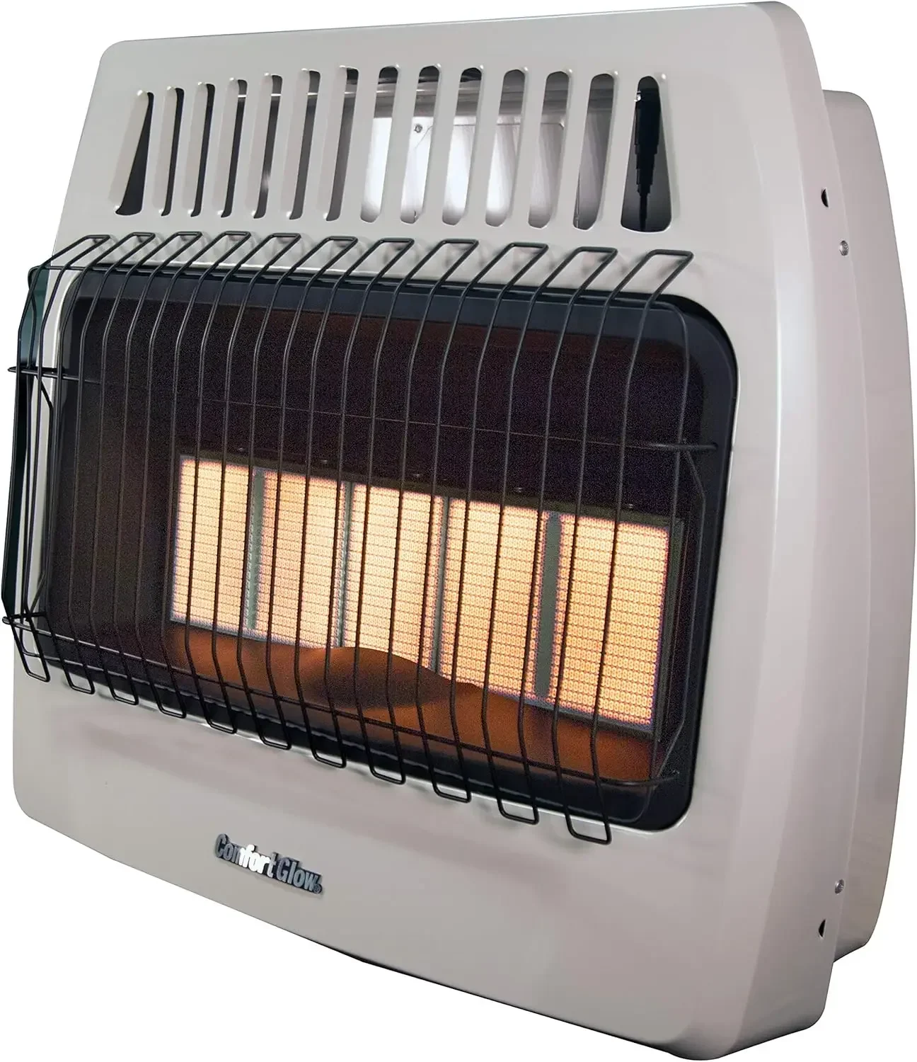 WORLD MKTG OF AMERICA/IMPORT KWN521 5 Plaque 30000 BTU Gas Wall Heater,gray, 24.41x28.15x10.25