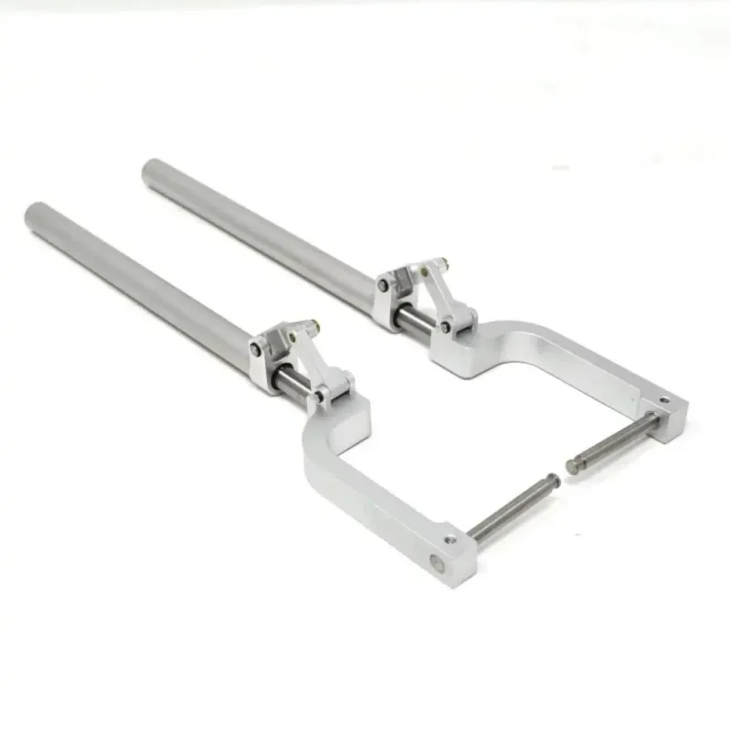RC Model Aircraft Simulation Metal Shock Absorber Landing Gear Pillar ER-120 Main Landing Gear Metal Support Foot 240/12/12/5mm