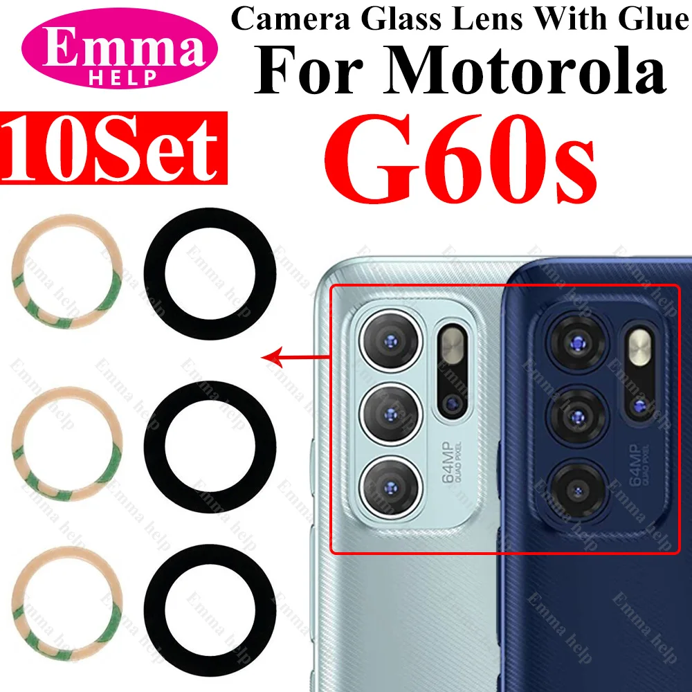 10 teile/los Schwarz Hinten Kamera Glas für Motorola G04 G14 G24 G34 G54 G84 G32 G42 G52 G62 G13 G53 G23 G73 rand 20 30 Pro + Kleber – Detail 9