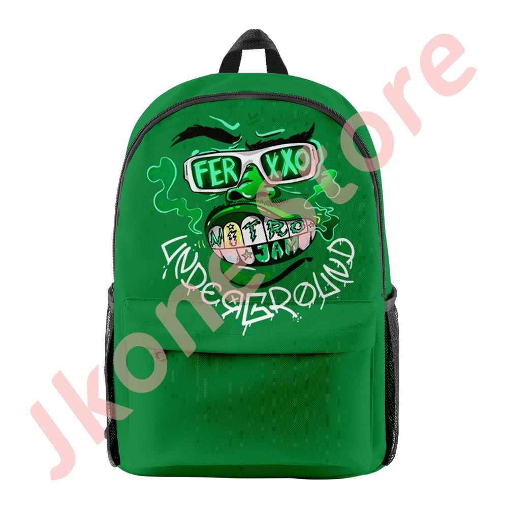 

Feid Ferxxo FerxxoCalipsis Tour Merch Backpack Cospaly Unisex Travel Fashion Unique Funny Casual Streetwear Bag