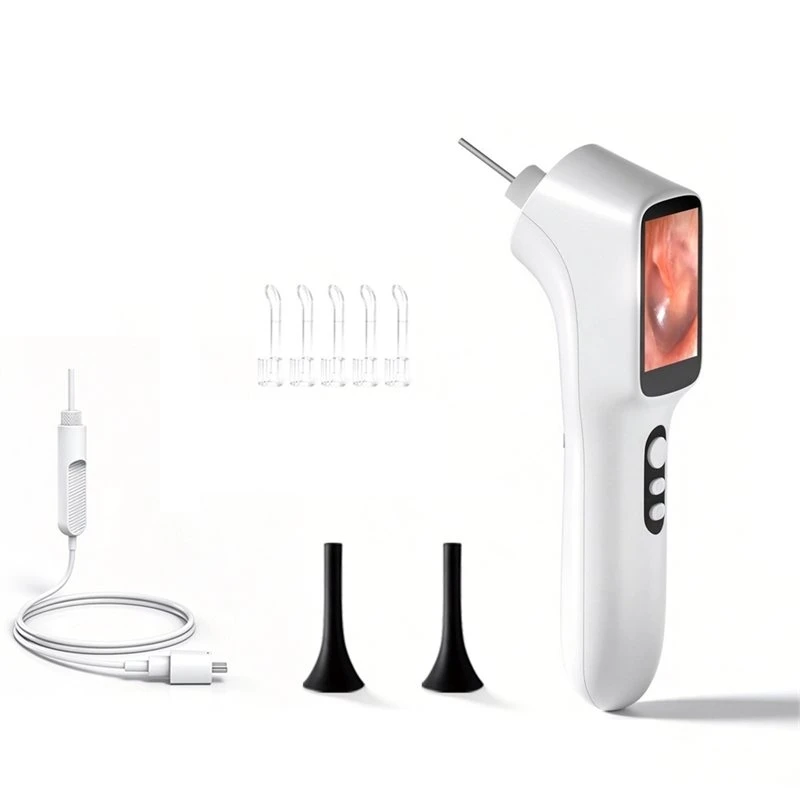 Smart Portable Digital Otoscope With 720P HD IPS Screen Smart Visual Ear Camera, Ear Scope Camera, Ear Wax Removal Tool