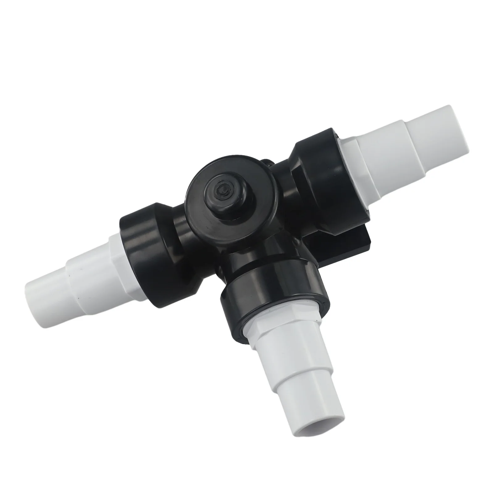 Swimming Pool Valve Controlling Equipment Hose Diverter 3 Way Adjustable Clean Connectors PVC+Metal Pipe Connection
