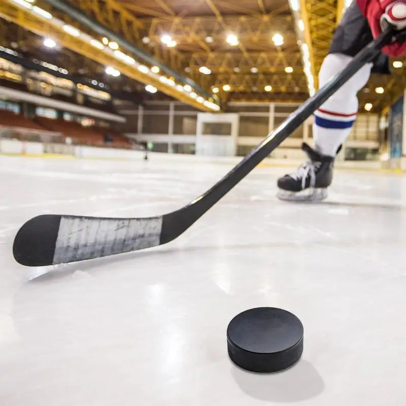 Street Hockey Puck 4X Ice Hockey Pucks Official Regulation Size Indoor Sport Supplies Diameter 3-inch Thickness 1-inch Training