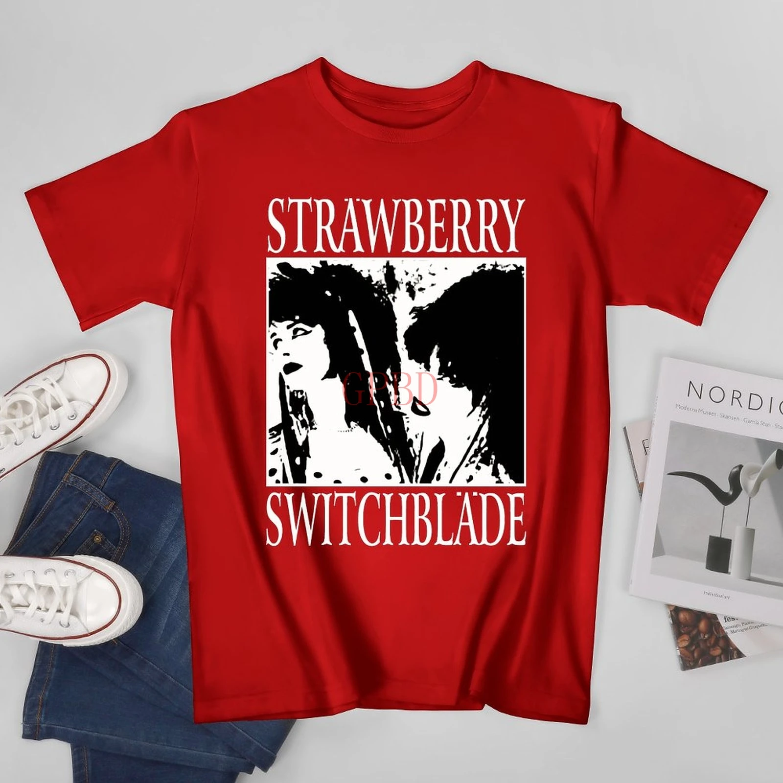 Strawberry Switchblade pop Duo Jill Bryson Rose McDowall Gift Men Women Girls Shirt