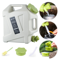 12L Camping Water Jug with Faucet Water Storage Container Large Capacity Water Dispenser Carrier for Vehicle Car Camping