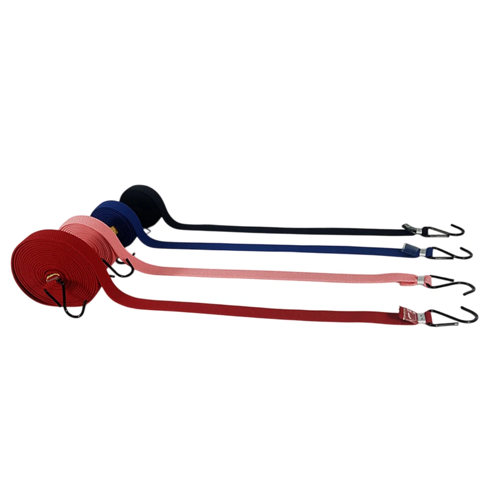 

1PCS 2.5/3.5/5M Rubber Strong Elastic Rope Extra Long Bungee Strap Ropes With Hooks-Bicycle Elastic Luggage Rope Cord For Cargo