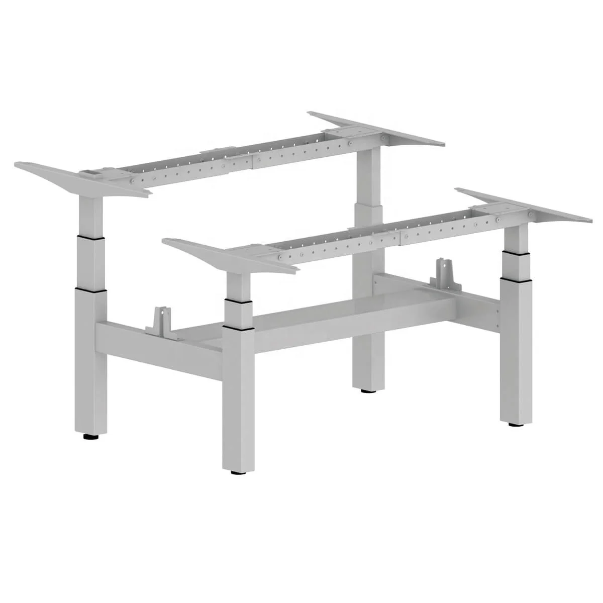 OTi High Quality H-shaped electric height adjustable desk Frame for Dual-person Workstation