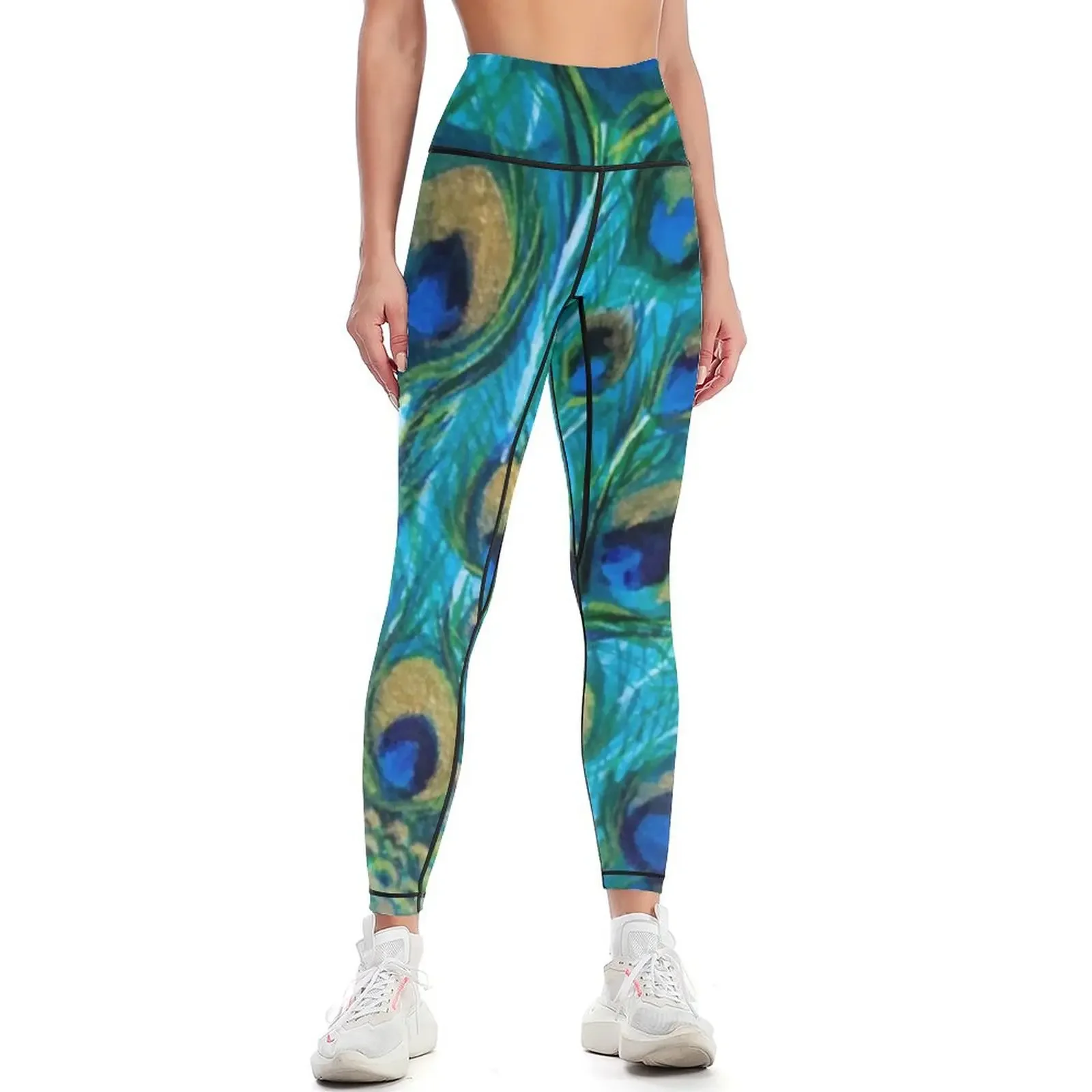

Peacock Full Glory 2 Leggings jogging pants Fitness clothing Sweatpants Women's fitness Womens Leggings