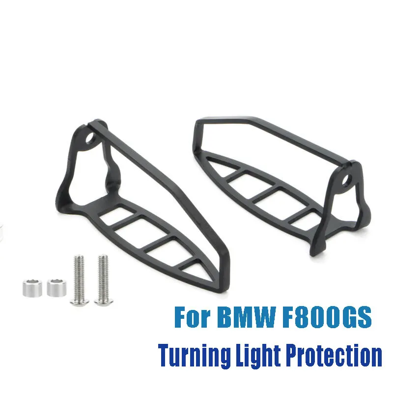 

Black Strong Front Turning Indicator Protection Shields Cover For BMW F800GS