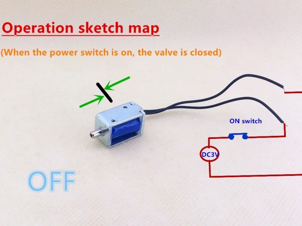 Intelligent accessorie electromagnetic valve sphygmomanometer Leak valve Direct-current exhaust valve