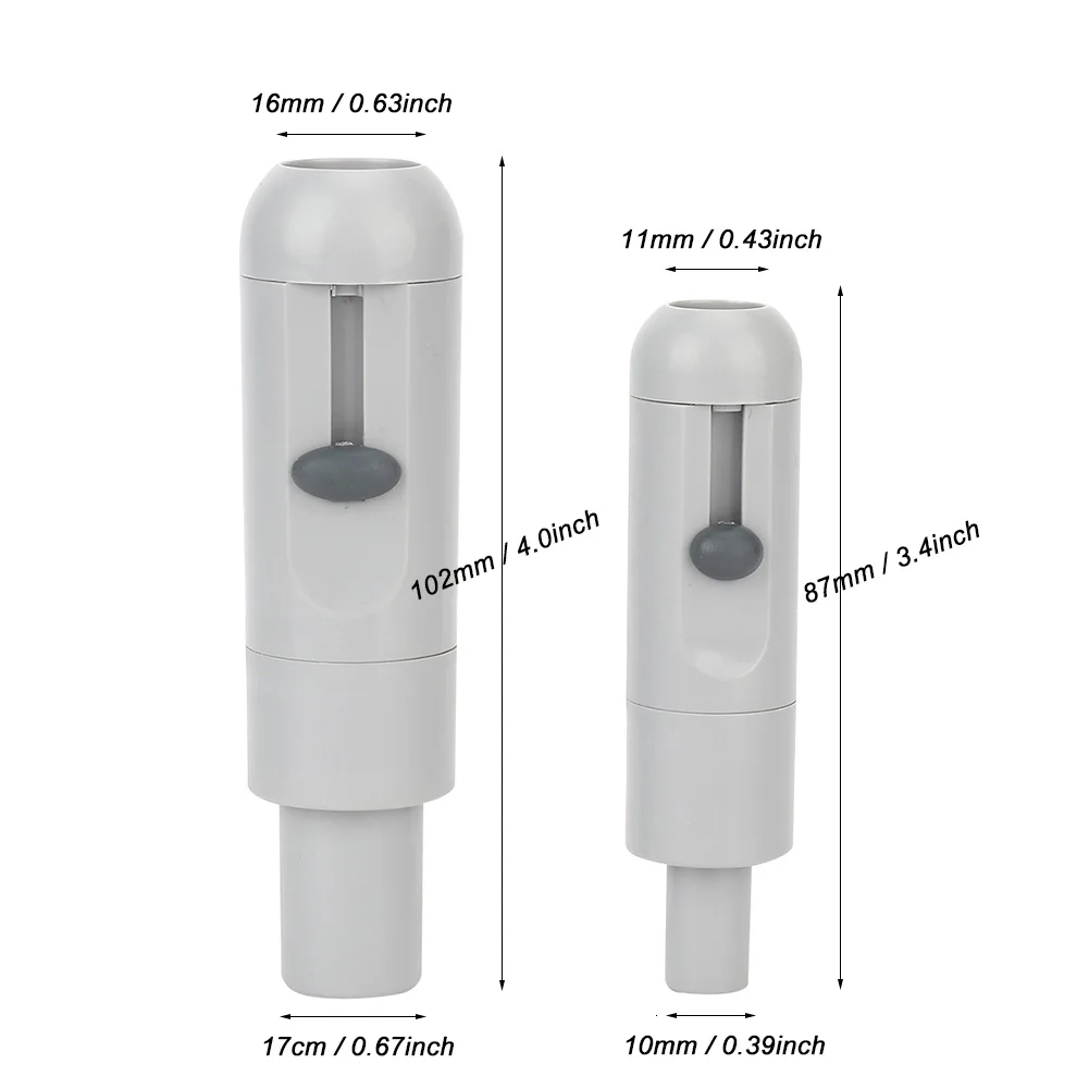 Dişçi sandalyesi emme tüpü adaptör Oral tükürük eejedönüştürücü vana 6.5/11/16mm otoklavlanabilir diş hekimi cerrahi aspiratör İpuçları