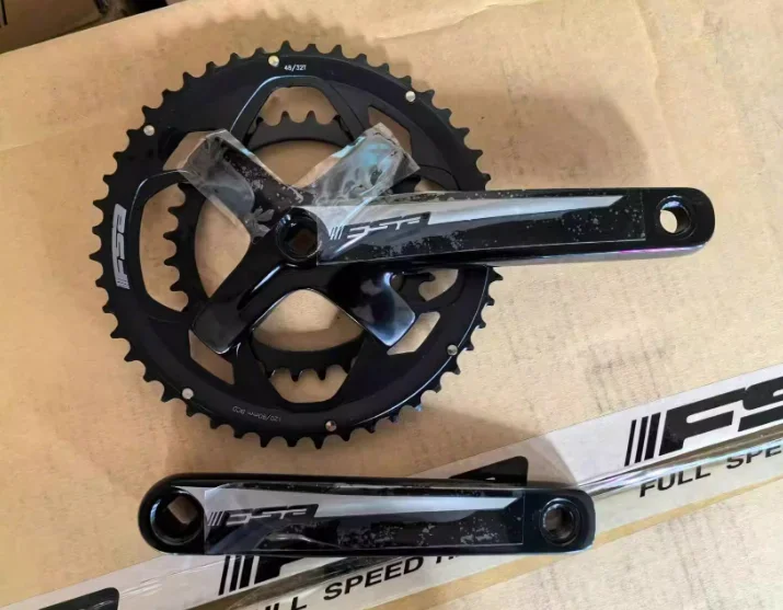 FSA VERO PRO Square Taper Gravel Bike Chainset 50/34T 48/32T 170