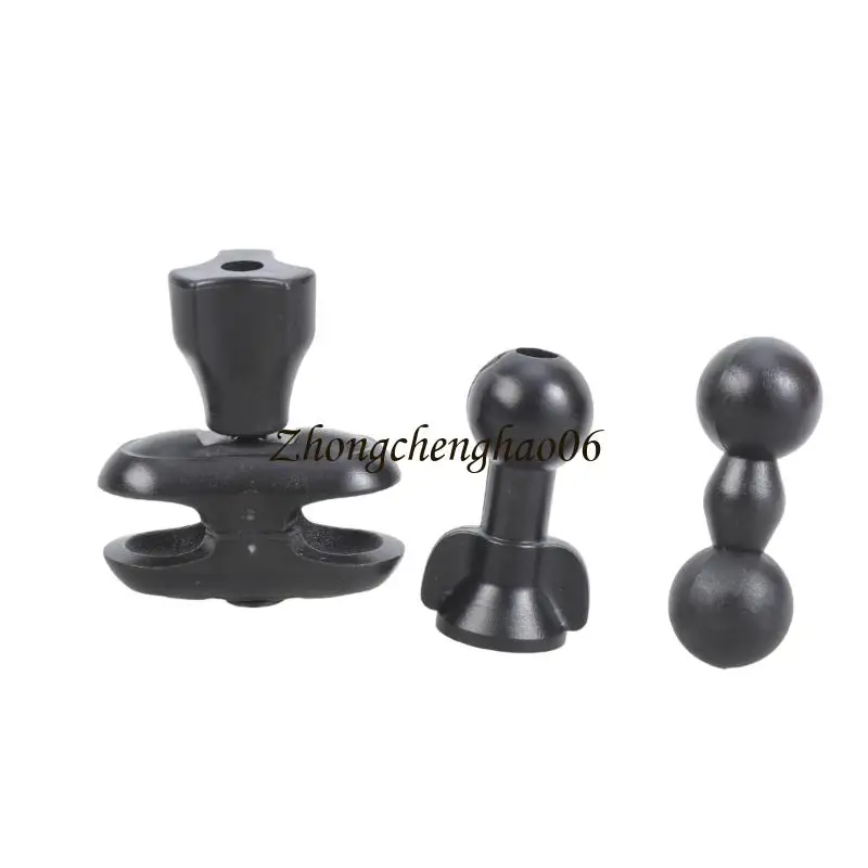 Adaptateurs tête à billes en plastique robustes forts pour caméra monopode support tablette 601F