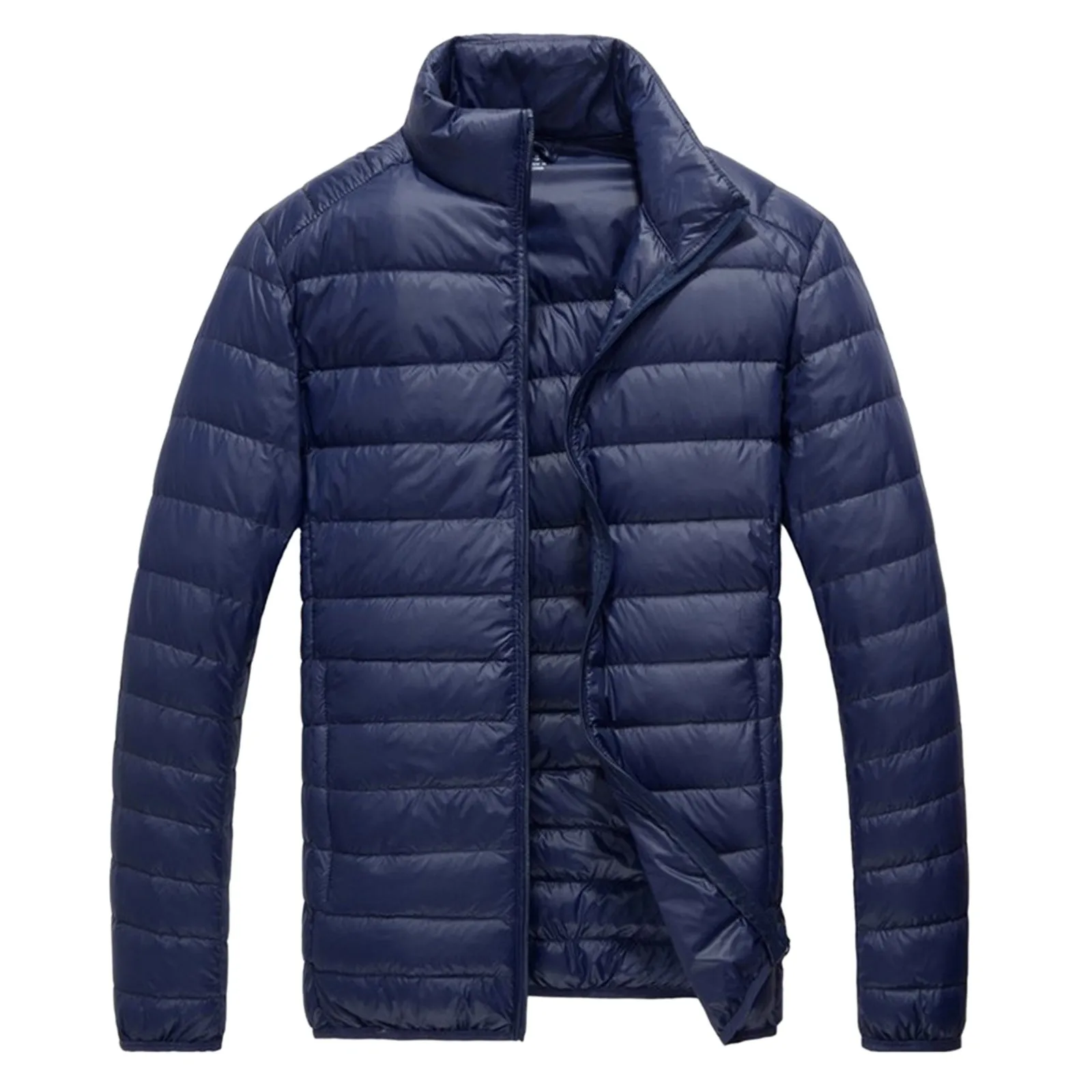 Casaco acolchoado de algodão de inverno masculino casual na moda jaqueta leve pequena jaqueta acolchoada para homem casacos quentes para homem com capuz