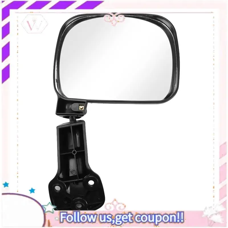 

Portable Black Rear Tailgate Door Mirror Assembly Car Exterior Parts For Toyota Hiace H200 2005-2013 For RHD DRIVERS