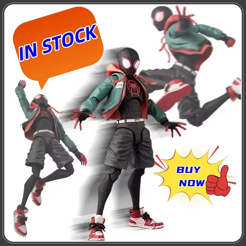 2026 متوفر في المخزون تمثال موراليس سبايدرمان الحصري الجديد متعدد الملحقات نموذج متحرك ديكور بطل السوبر القابل للجمع