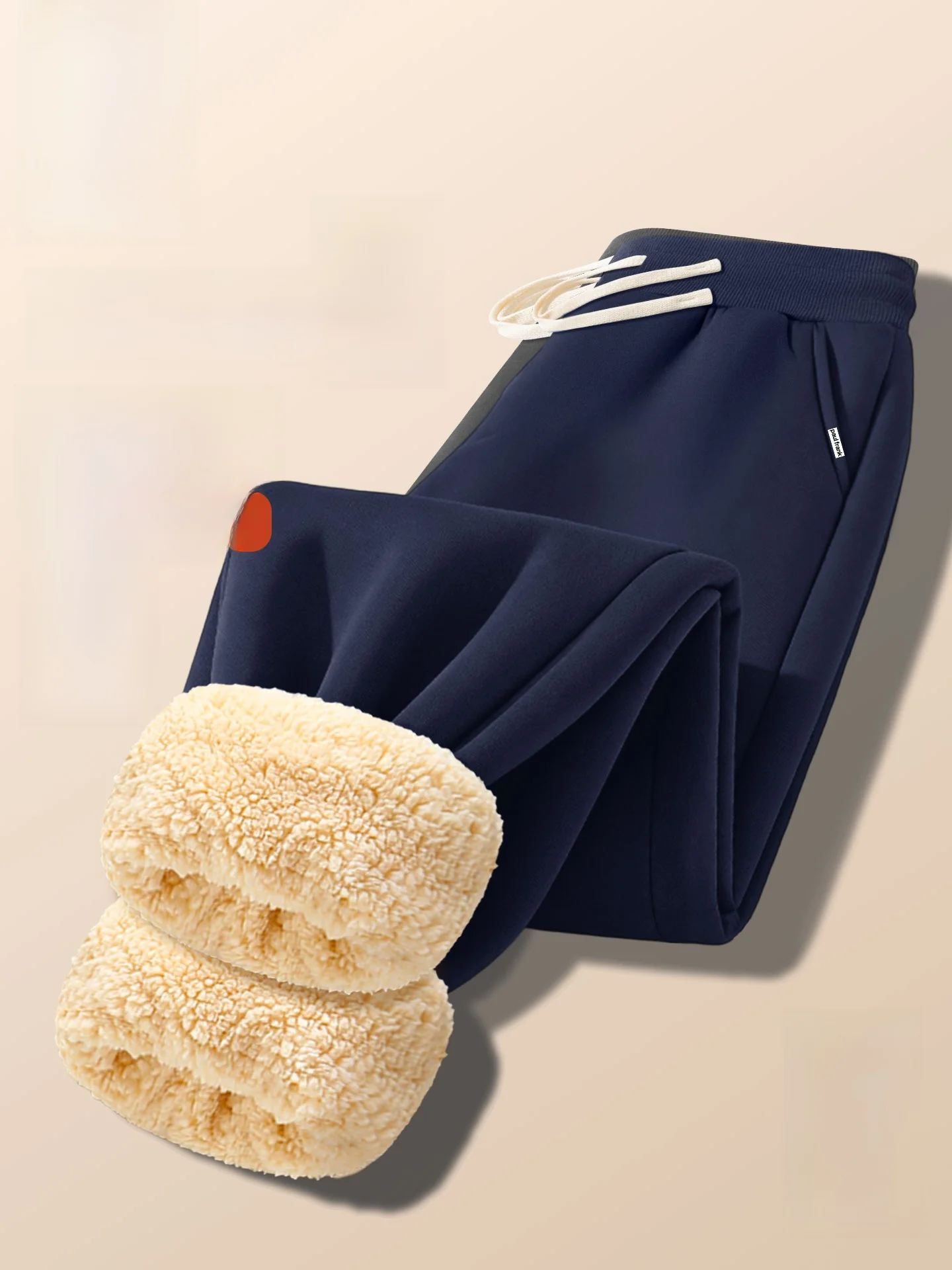 

Men's Fce Lined Thi Warm Casual Pants Winter 2025 Northeast Sle Comfortable Loose Fit Youth Faion