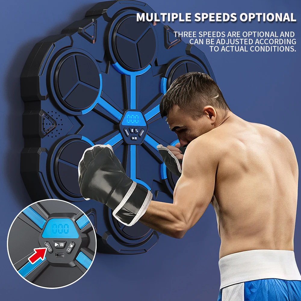 Smart Music Boxing Machine Home Adult Wall Target Children's Strike Reaction Indoor Electronic Target Sanda Training Device