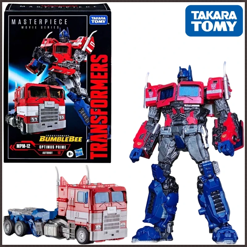 W magazynie Takara Tomy Transformers seria MP MPM MPM-12 Optimus Prime modele robotów akcji kolekcjonerskie prezenty urodzinowe