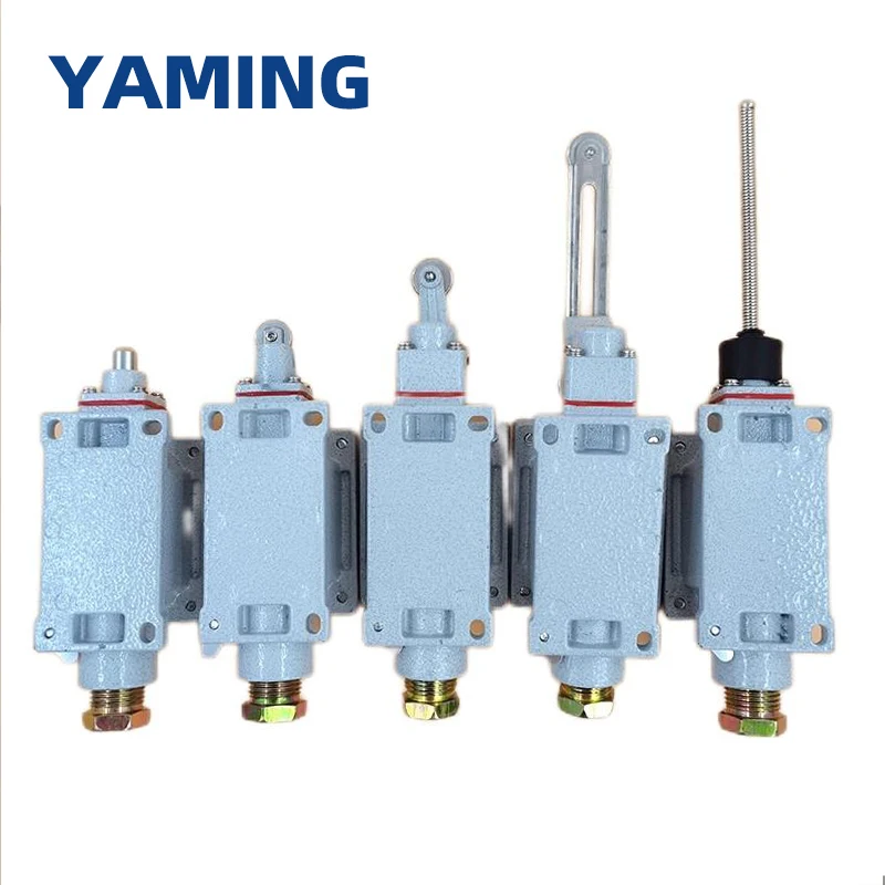 مفتاح الحد IIBT6 المقاوم للانفجار ، المعدات الكهربائية الدوارة ، 1NO 1NC ، 220 V ، 380V ، 5A ، DLXK LX5 سلسلة X D Z L L N