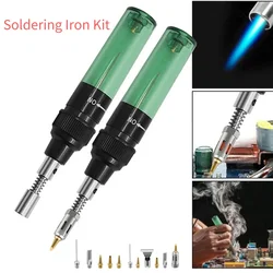 1300 Portable Portable Gas Welding Solder Tool  Professional Small Welding Irons Heat-resistance Cordless Practical Accessories