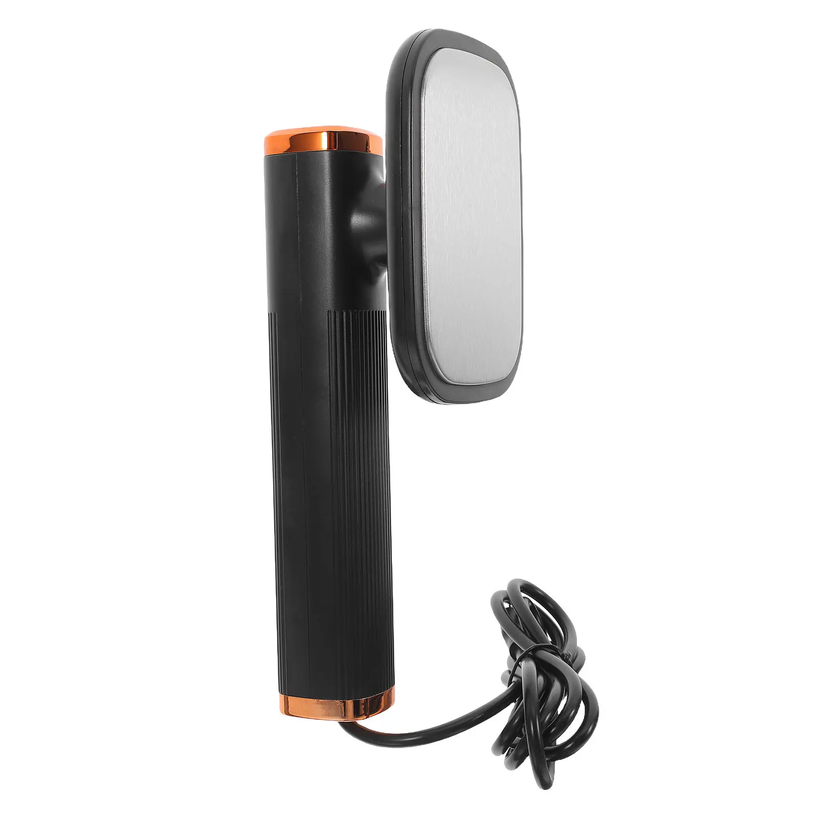 USB Handheld Iron Mini Portable Compact Travel Iron Dry Wet Aluminum Alloy Panel Quick Heat Wrinkle Remover for Home Business