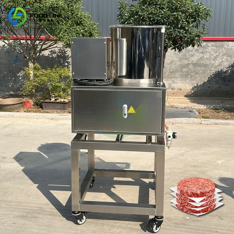 Multi-Mold Automatic Beef Pork Patty Forming Machine Meat Patty Making Machine with Adjustable Thickness Customizable