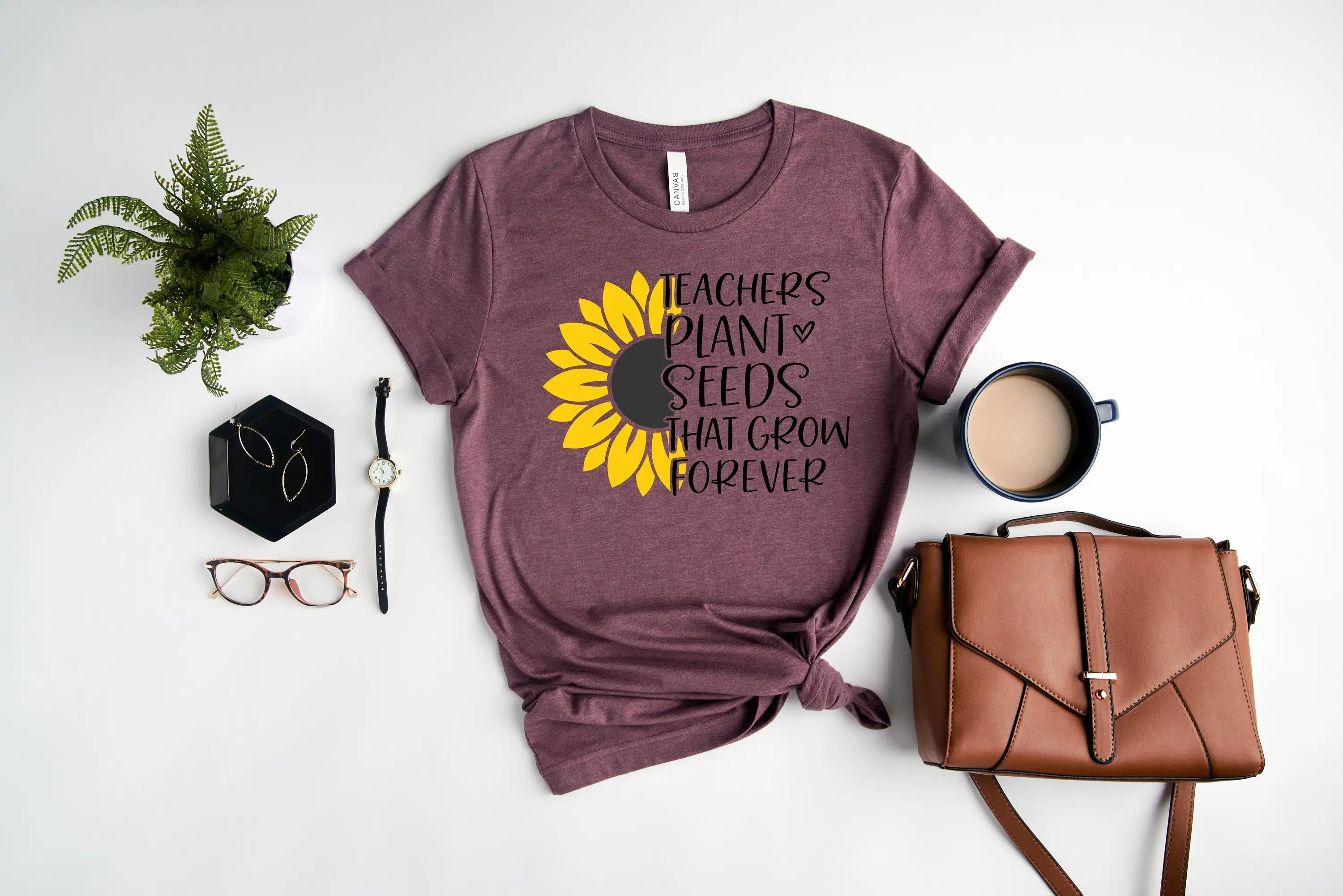 Семена растений учителя, которые вырастить навсегда Футболка Вдохновляющая жизнь Подсолнух для учителей Семена растений учителя, которые вырастить навсегда Футболка Вдохновляющая жизнь Подсолнух для учителей