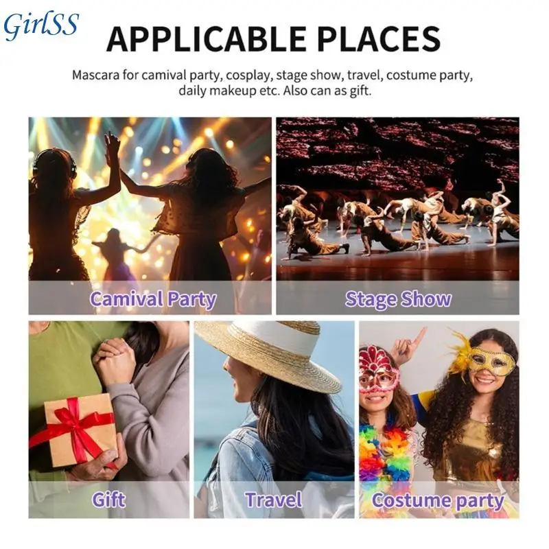 Rímel fibra seda 5D para volume e ondulação elegantes com aplicação sem esforço Rímel à prova manchas para mulheres